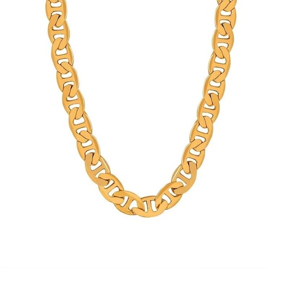 Fashion Jewelry Jewelry - 🥇Beautiful 22" Mariner Link Chain, 6mm Wide, Yellow Gold